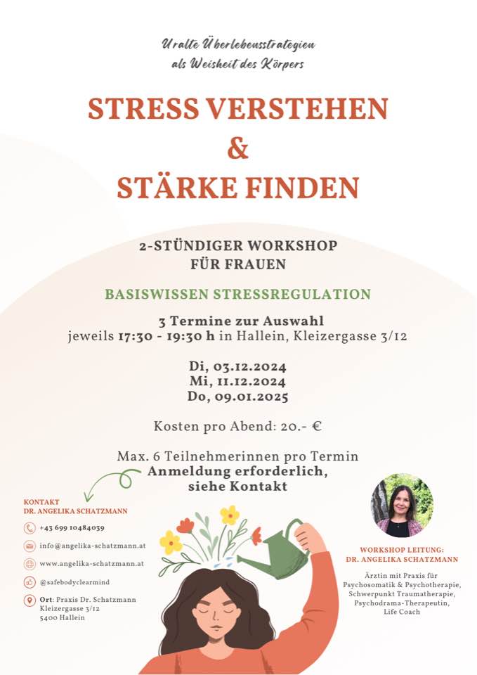 Workshop für Frauen - Stress bewältigen