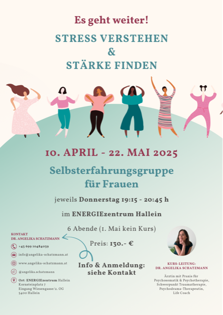 Selbsterfahrungsgruppe für Frauen im ENERGIEzentrum Hallein